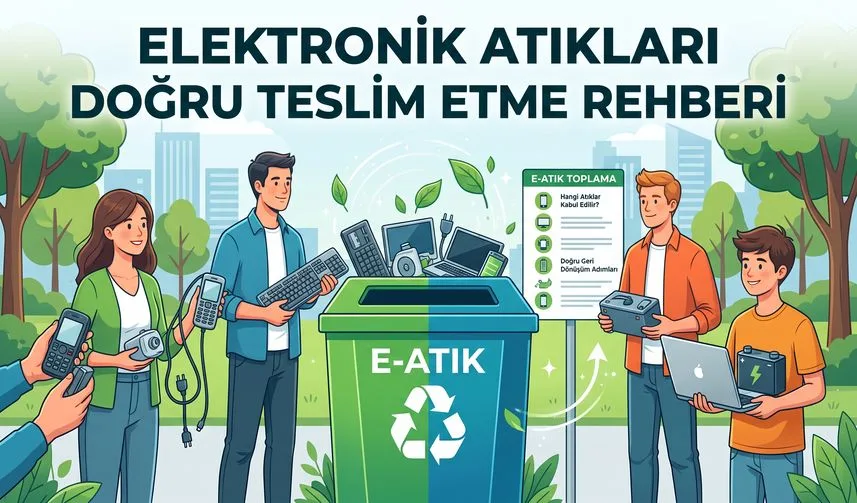 Haberin kapak görseli: Elektronik Atıkları Doğru Teslim Etme Rehberi