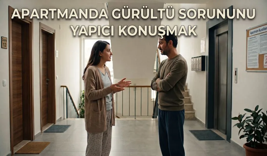 Haberin kapak görseli: Apartmanda Gürültü Sorununu Yapıcı Konuşmak