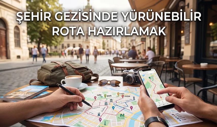 Haberin kapak görseli: Şehir Gezisinde Yürünebilir Rota Hazırlamak