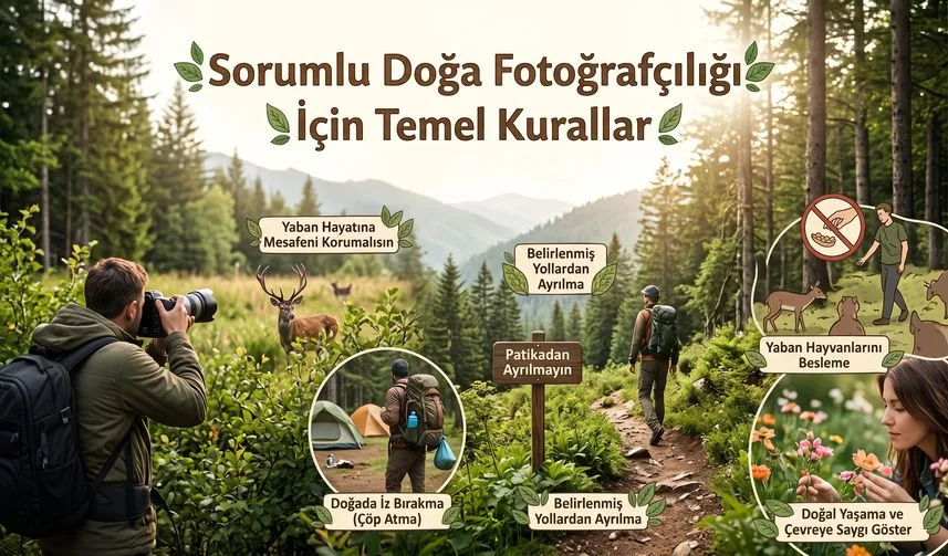 Haberin kapak görseli: Sorumlu Doğa Fotoğrafçılığı İçin Temel Kurallar